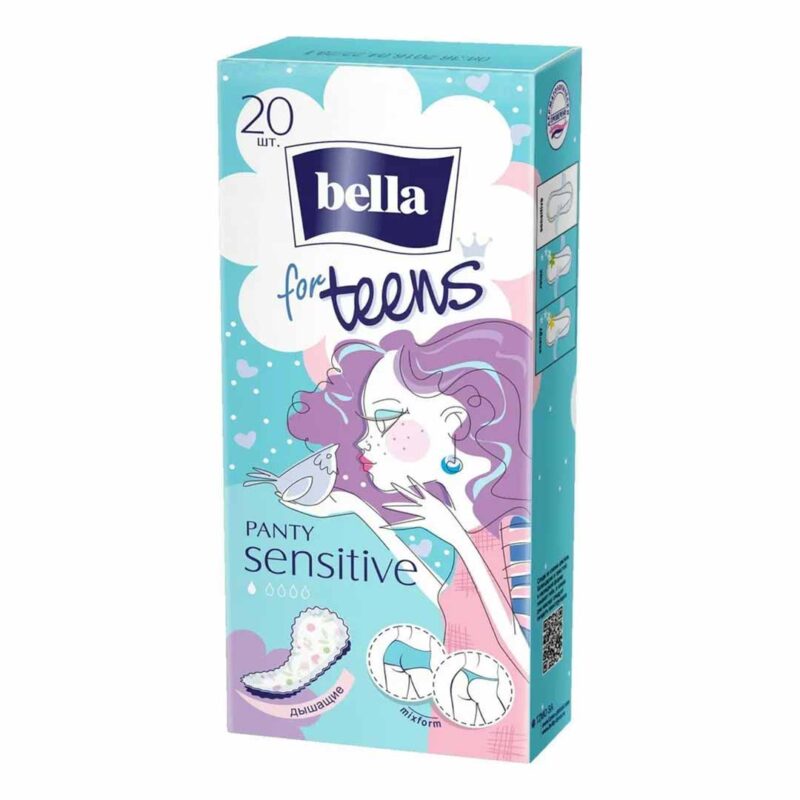 Ежедневные прокладки Bella Panty for teens Sensitive 20 шт 2