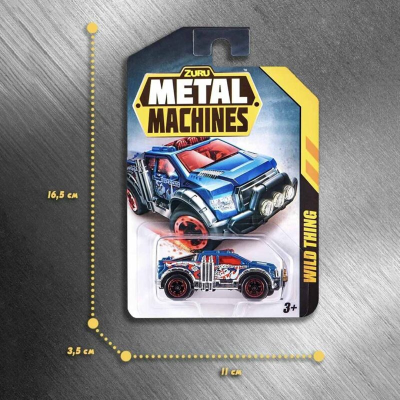 Машинка ZURU Metal Machines Cars Nitro Rides Wild Thing 4