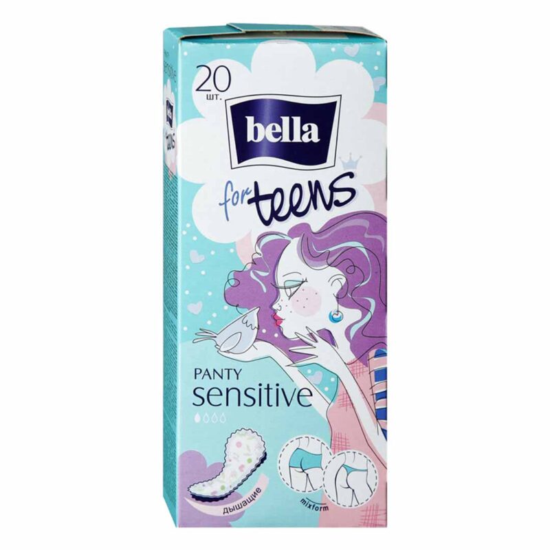 Ежедневные прокладки Bella Panty for teens Sensitive 20 шт 1