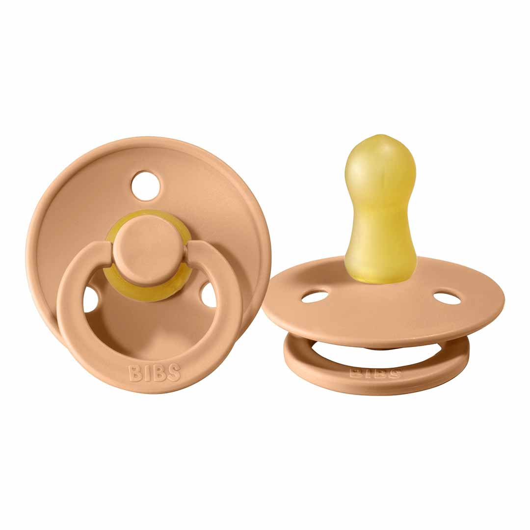 ba21813d57995263e64969097d088324_092723184654.jpeg Пустышка латексная Bibs Colour Peach 0-6мес 1