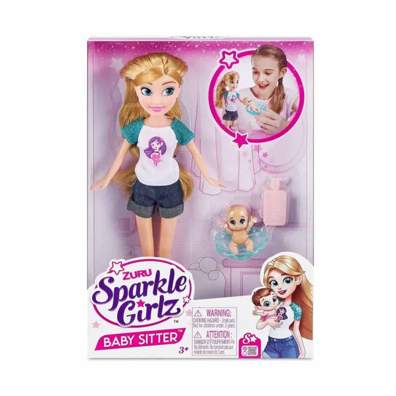 Кукла ZURU Sparkle Girlz Baby Sitter 4