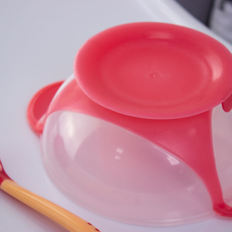 Набор посуды: Чашка на присоске и термоложка 4