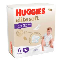 Трусики-подгузники Huggies Elite Soft 6 (15-25 кг) 32 шт