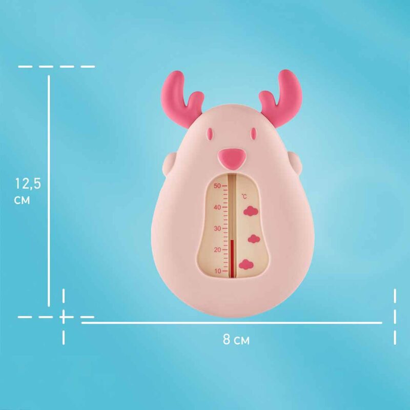 Термометр для воды ROXY-KIDS олень Розовый 0+ мес 2