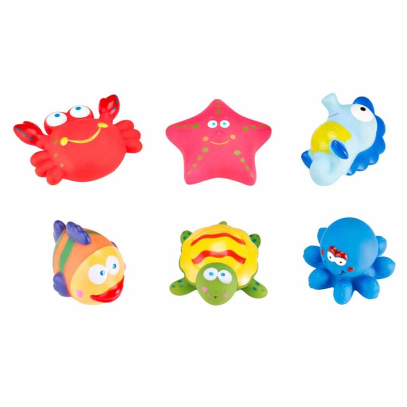 Набор игрушек для ванной ROXY-KIDS Морские обитатели 1