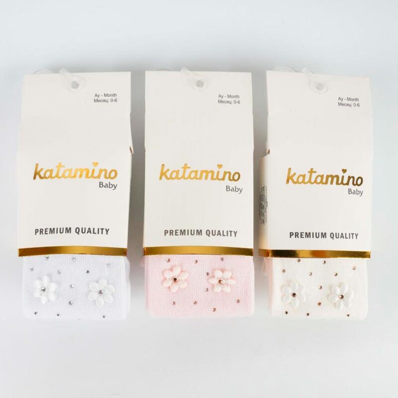 Колготки Katamino Baby цветочек Розовый 2