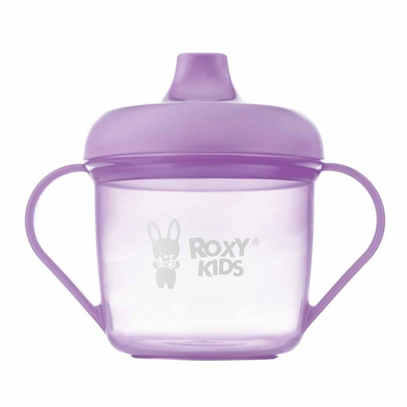 Кружка-поильник с носиком ROXY-KIDS Фиолетовый 9+ мес 180 мл 1