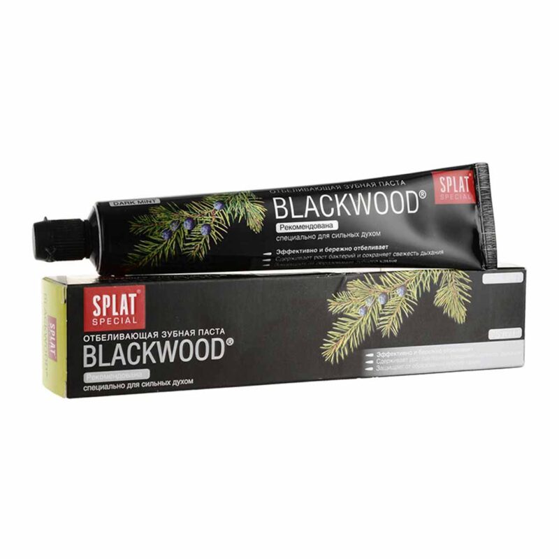 Зубная паста Splat Blackwood отбеливающая 75 мл 6