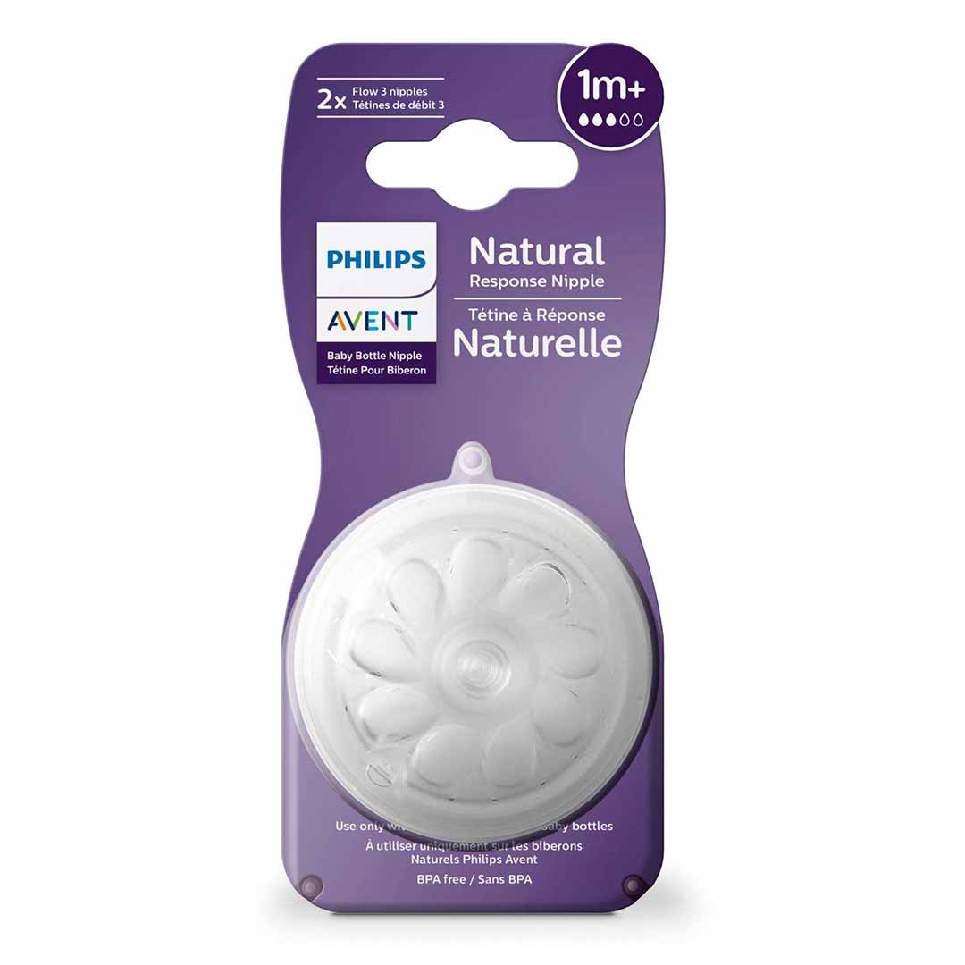 29290992310b845bce5e366eef5224c6_122823124903.jpeg Соска Philips Avent Natural Response 2шт. 1+мес. SCY963/02 средний поток 1