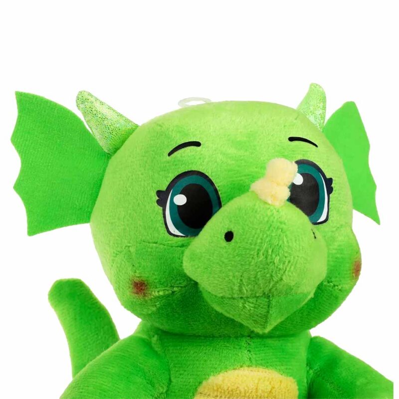 Мягкая игрушка зеленый дракончик Рорри 4