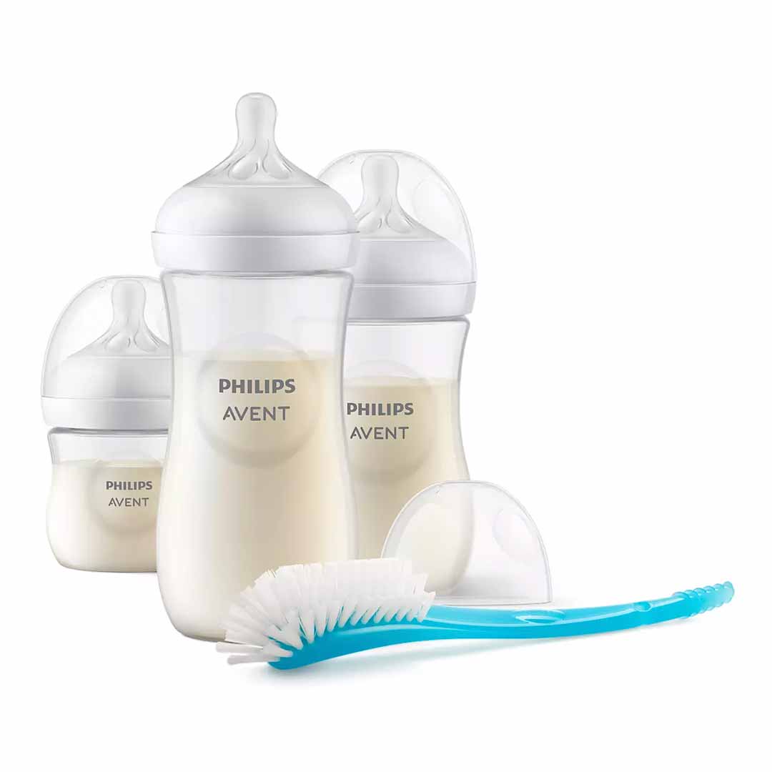 2e27959e3beea05d2a68cca47caa483c_122823155434.jpeg Набор пластиковых бутылочек Philips Avent Natural Response 0+ мес. (+щётка) SCD837/12 1