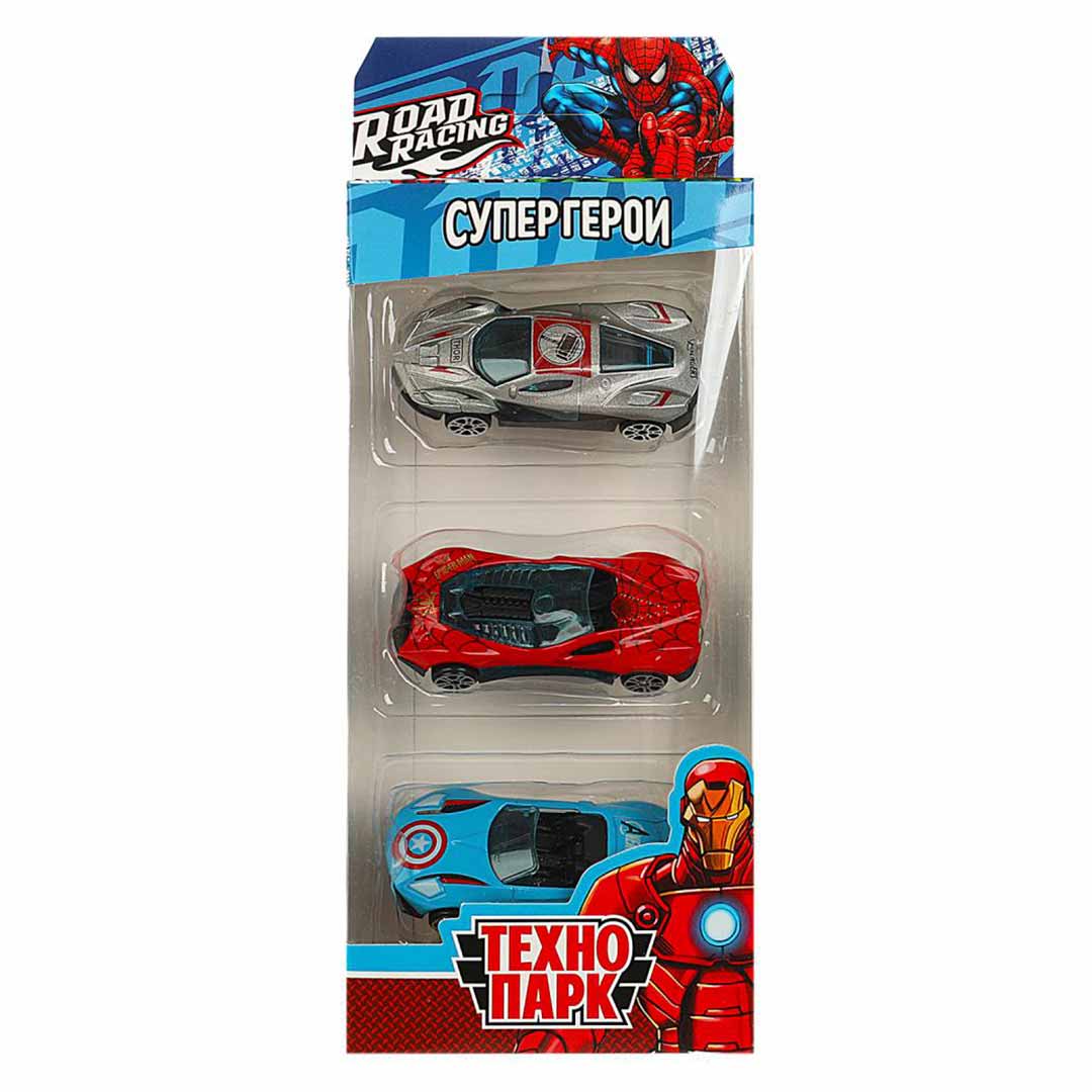 6afe5cdcbc99e6aafa26d6d77478602a_120623154329.jpeg Набор Техно Парк Road Racing из 3 машинок 1