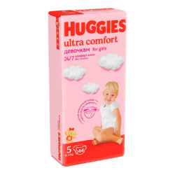 Подгузники Huggies Ultra Comfort 5 (12-22 кг) 64 шт