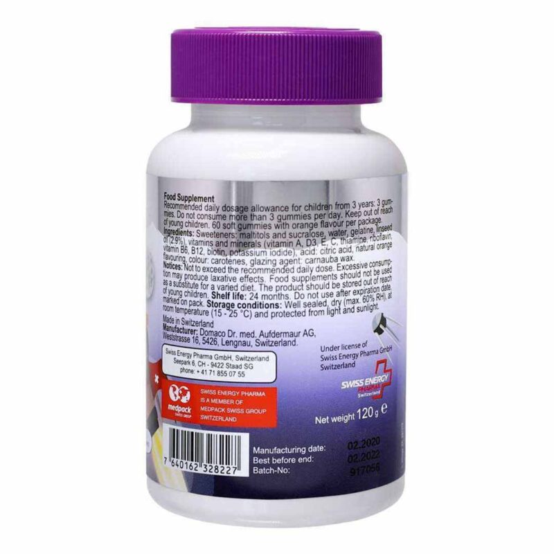 Swiss Energy Витамины Omega-3 Multivit жевательные пастилки 60 шт 4