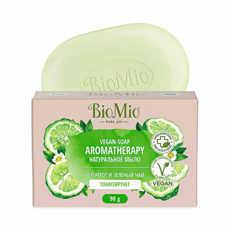Мыло Bio Mio Бергамот и зеленый чай 1
