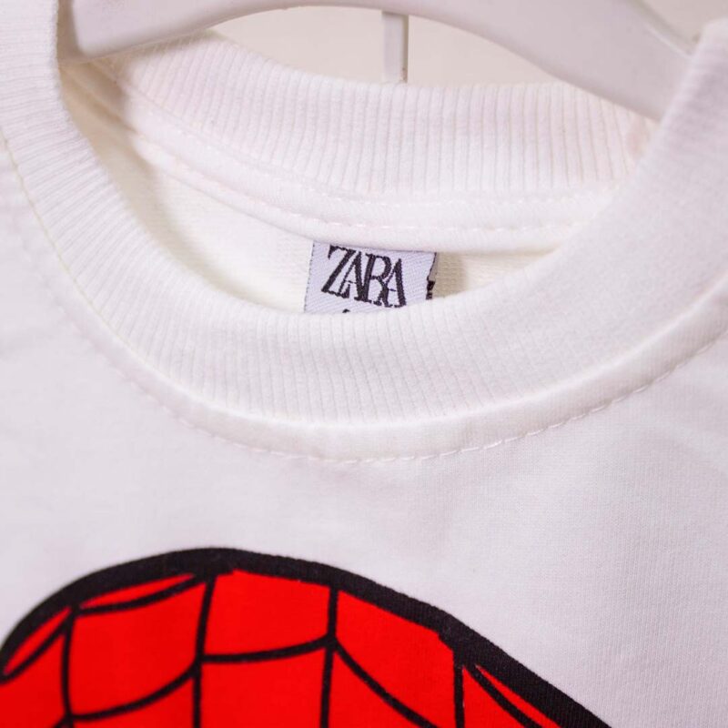 Комплект 2ка ZARA Бабочки свитшот + штаны Молочный 3