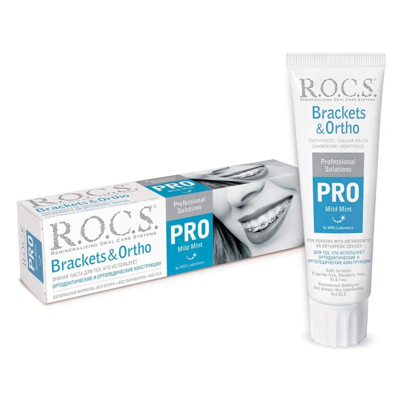 Зубная паста R.O.C.S Pro Brackets & Ortho 1