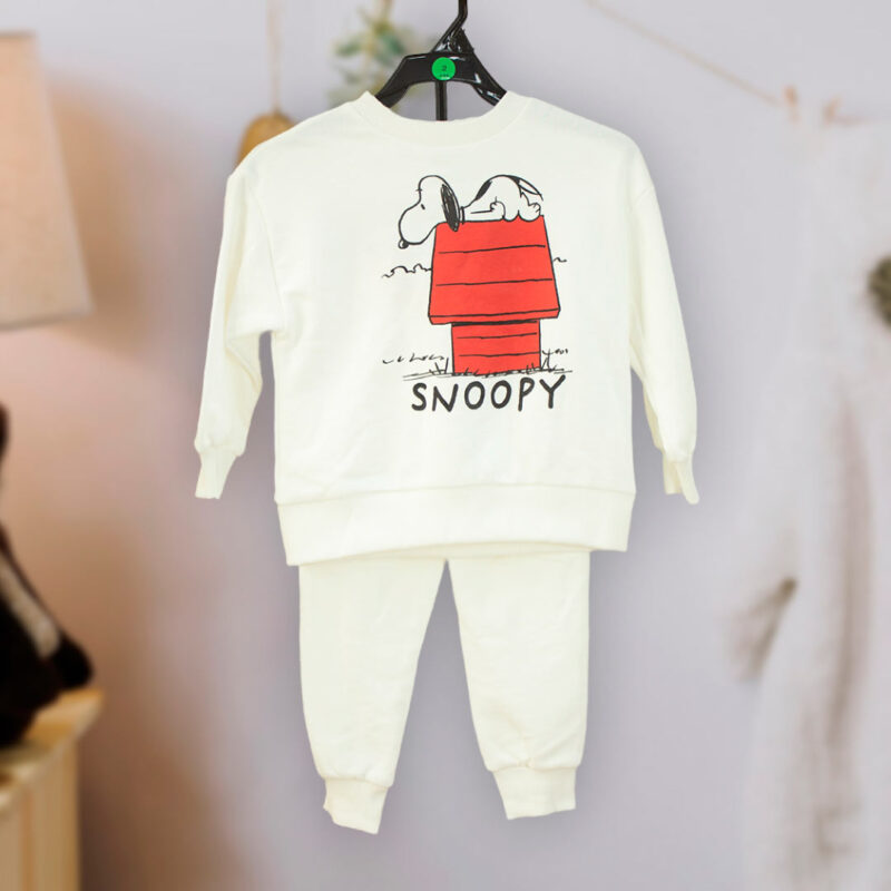 Комплект 2ка Disney baby свитшот + штаны Snoopy Белый 1