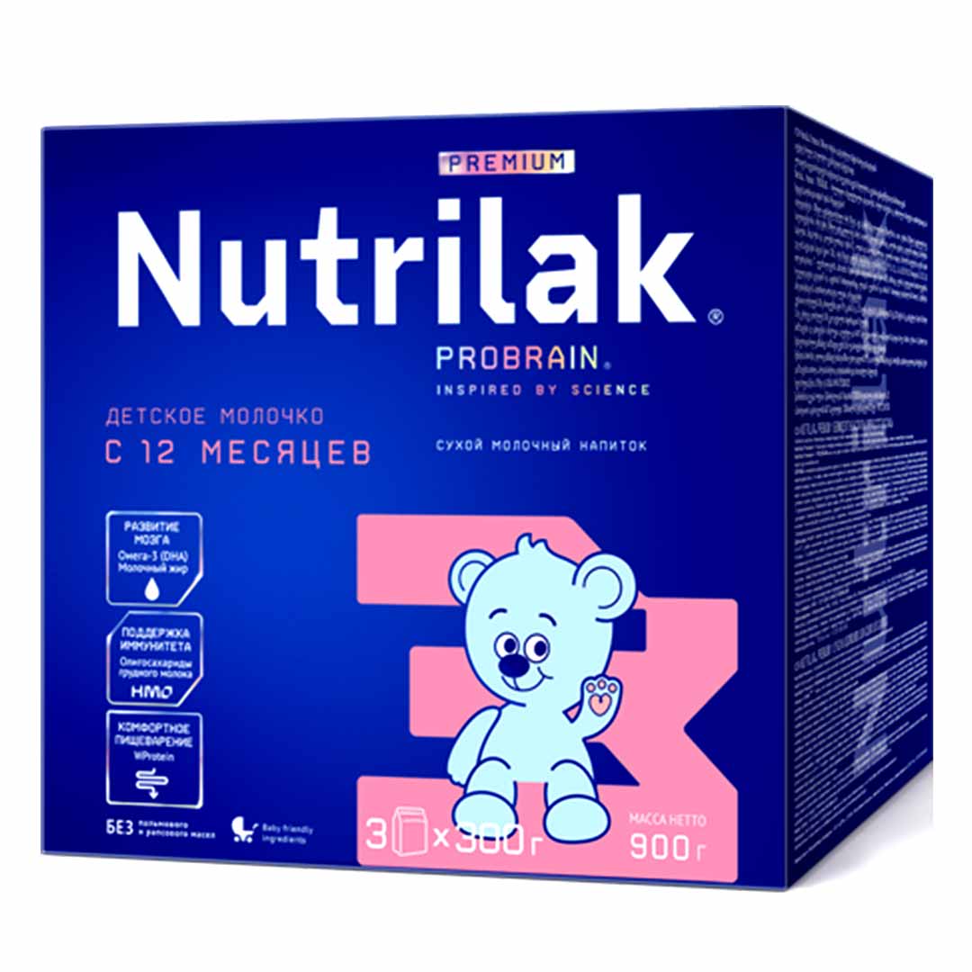 2c92b775701e1e5cfa672efeda0f8c49_030724122250.jpeg Молочная смесь Nutrilak Premium 3 900г c 12+ месяцев 1