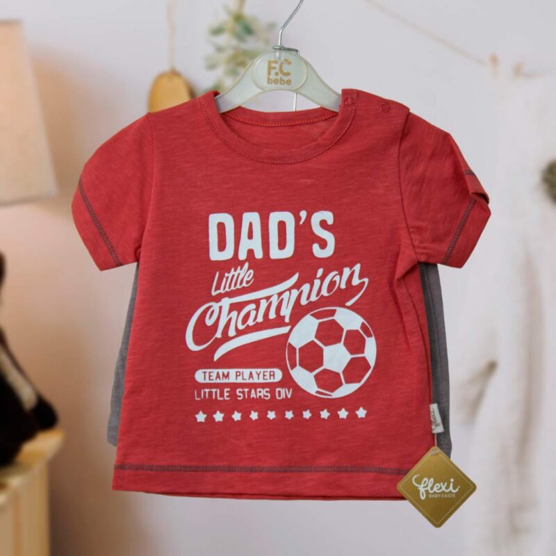 Комплект 2ка flexi футболка + шорты DAD`S little Champion 1