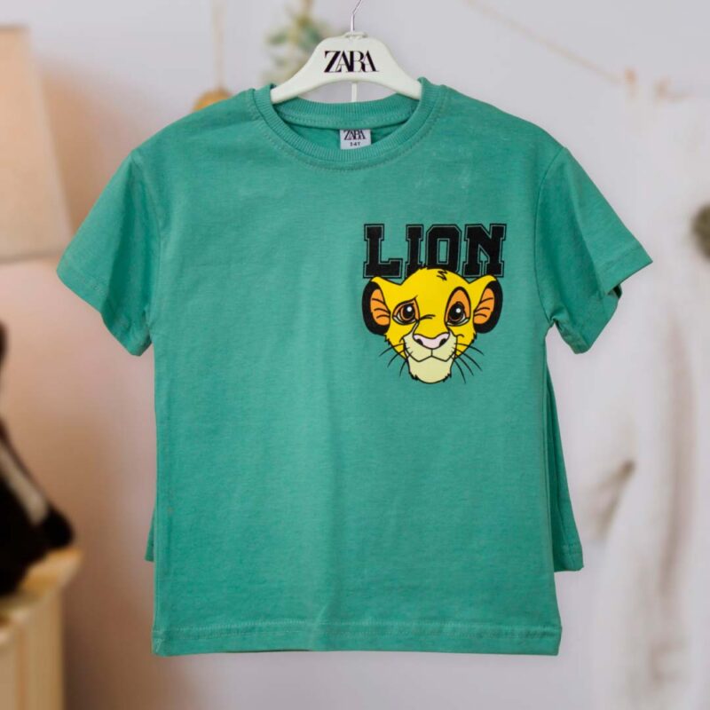 Комплект 2ка ZARA Lion футболка + шорты Ментоловый 1