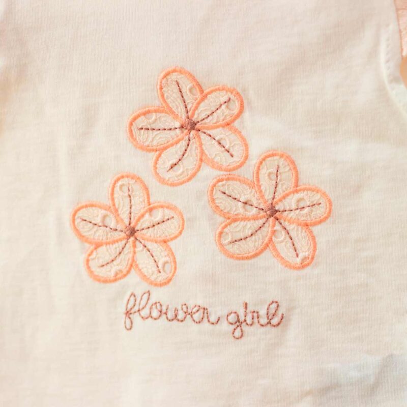 Комплект 2ка Bebbemini футболка + шорты Flower girl 2