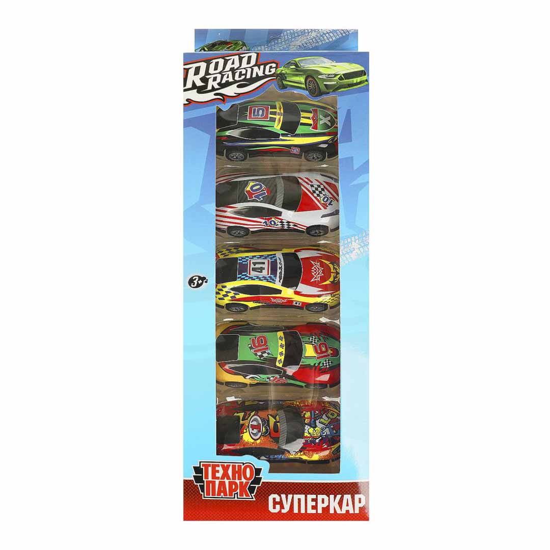 fe405f5c19fa017f01bce6c5f80ca819_053024131930.jpeg Набор Техно Парк Road Racing суперкар из 5 машинок 1