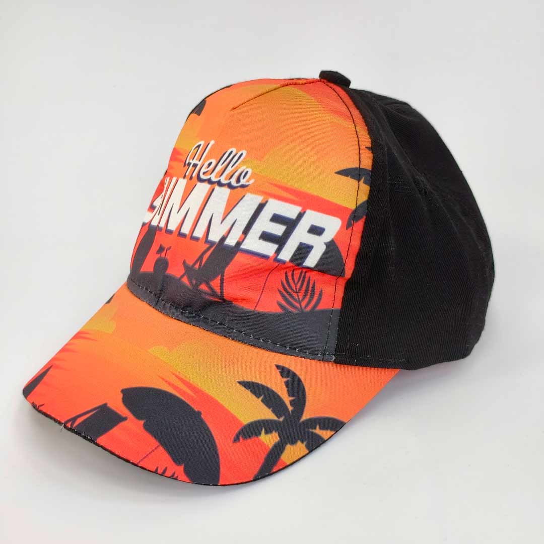 64b8299d1597b8a5c7b9cb9c88642f6c_062824163251.jpeg Кепка Headwear Hello Summer Черный 1