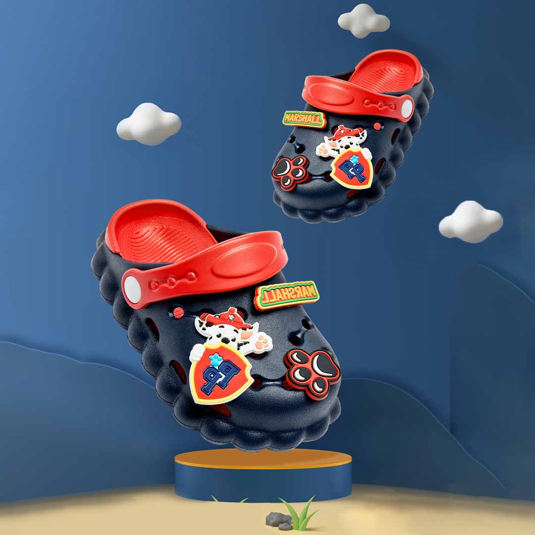 bd892fe4fe5afbd5e471cb8495661195_061824172136.jpeg Кроксы Paw Patrol Marshall + набор джибитсов 1