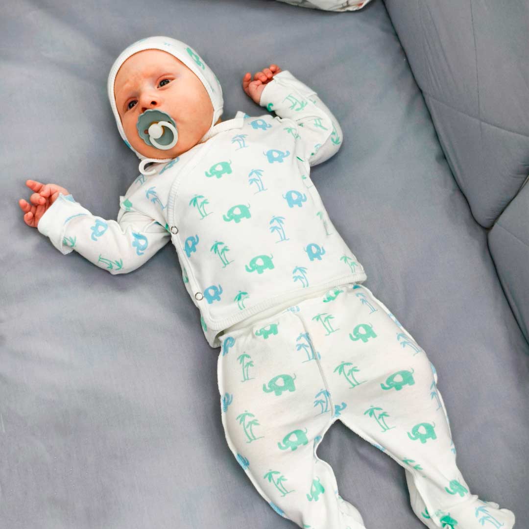 f3ccdd27d2000e3f9255a7e3e2c48800_062524112427.jpeg Комплект 3ка babycare Слоник распашонка + ползунки + чепчик 1