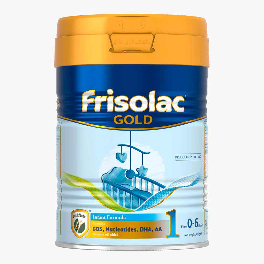 53cf90ccc926bf73b94fa99a3fe4e751_080724165539.jpeg Смесь Frisolac GOLD 1 молочная 400 гр. 0-6 мес. 1