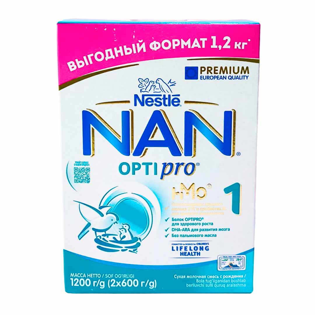 a6ca47a8b9cd8a512886943dfa9f331c_080624114907.jpeg Смесь NAN 1 OPTIPRO 1200 гр с 0+ мес 1