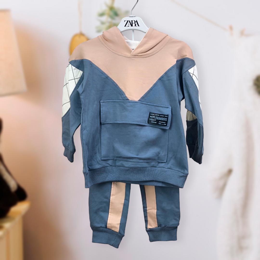 e7d36d319d0c7c40ff96373376a525ab_080524161931.jpeg Комплект 2ка ZARA с карманом худи + штаны Синий 1