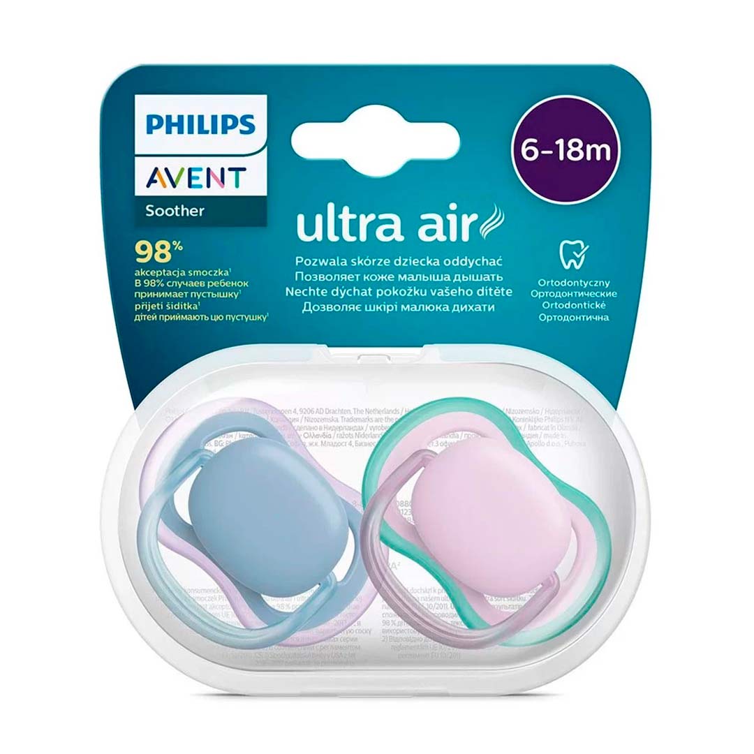59a608229728dd468d479c0d81b75e0b_100124150123.jpeg Пустышка Philips Avent Ultra Air 6-18 мес 2 шт 1