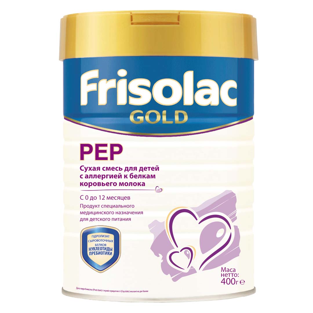 5c48de8777ff68cdaee77e57659bc46b_101524125830.jpeg Смесь Frisolac PEP молочная 400 гр. 0-12 мес. 1