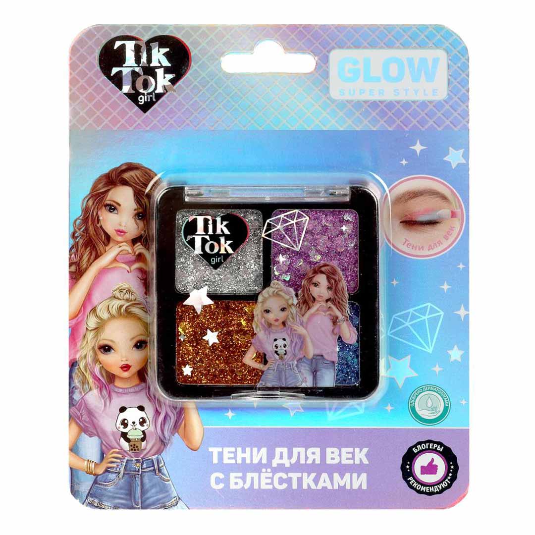 ca2cbf1db90429ecdf2bc6d412bfa430_102524181440.jpeg Тени для век Tik Tok Girl с блестками Glow 1