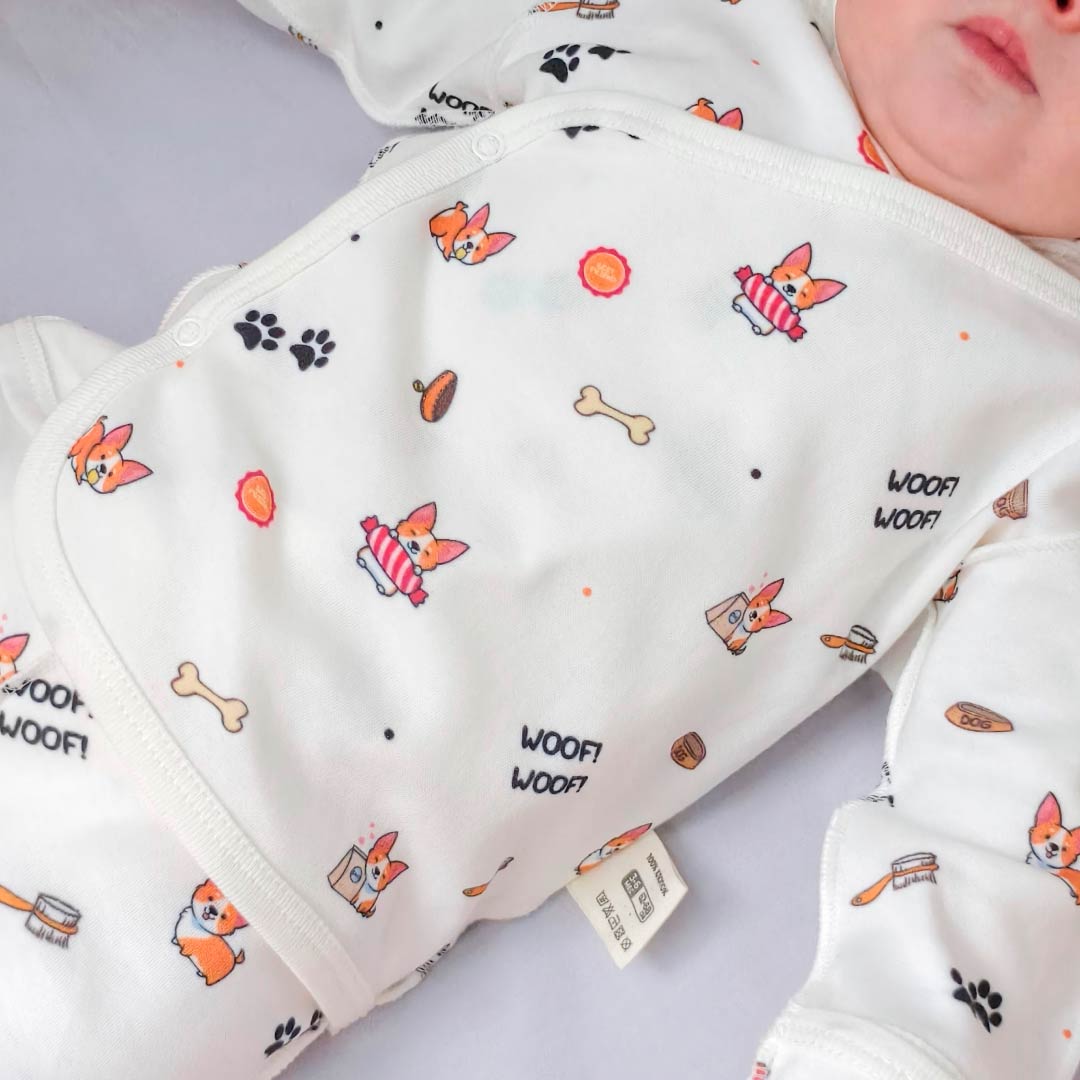 f3ccdd27d2000e3f9255a7e3e2c48800_112724120039.jpeg Распашонка Я родился woof! woof! 1