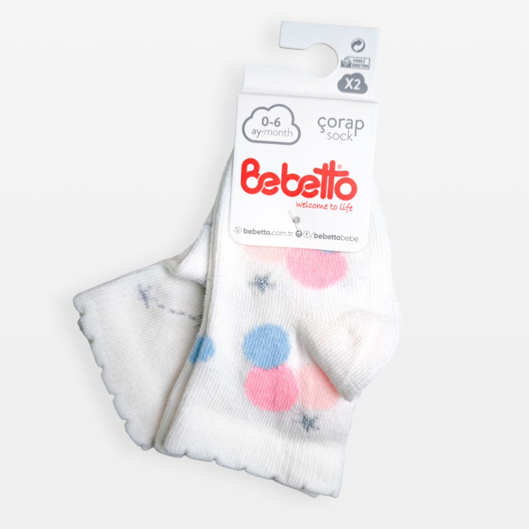 2b62372967753ce757492cd070e9829a_112024124844.jpeg Набор носков Bebetto 2 пары белые 1