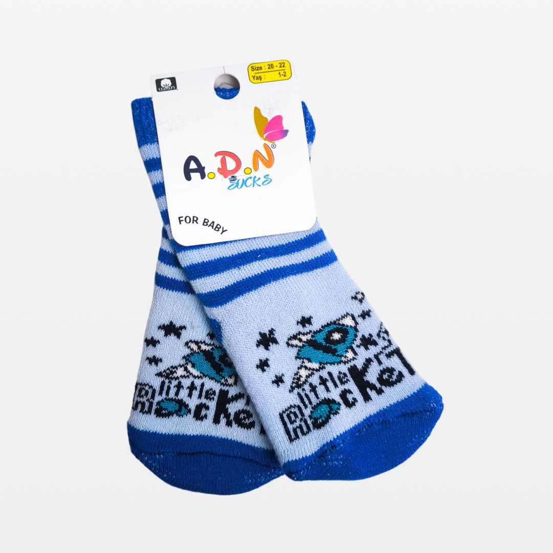 0ad2b6200204d947cb232d9724570cf5_012825162439.jpeg Носки A.D.N Socks В полоску Ракета Синий 1