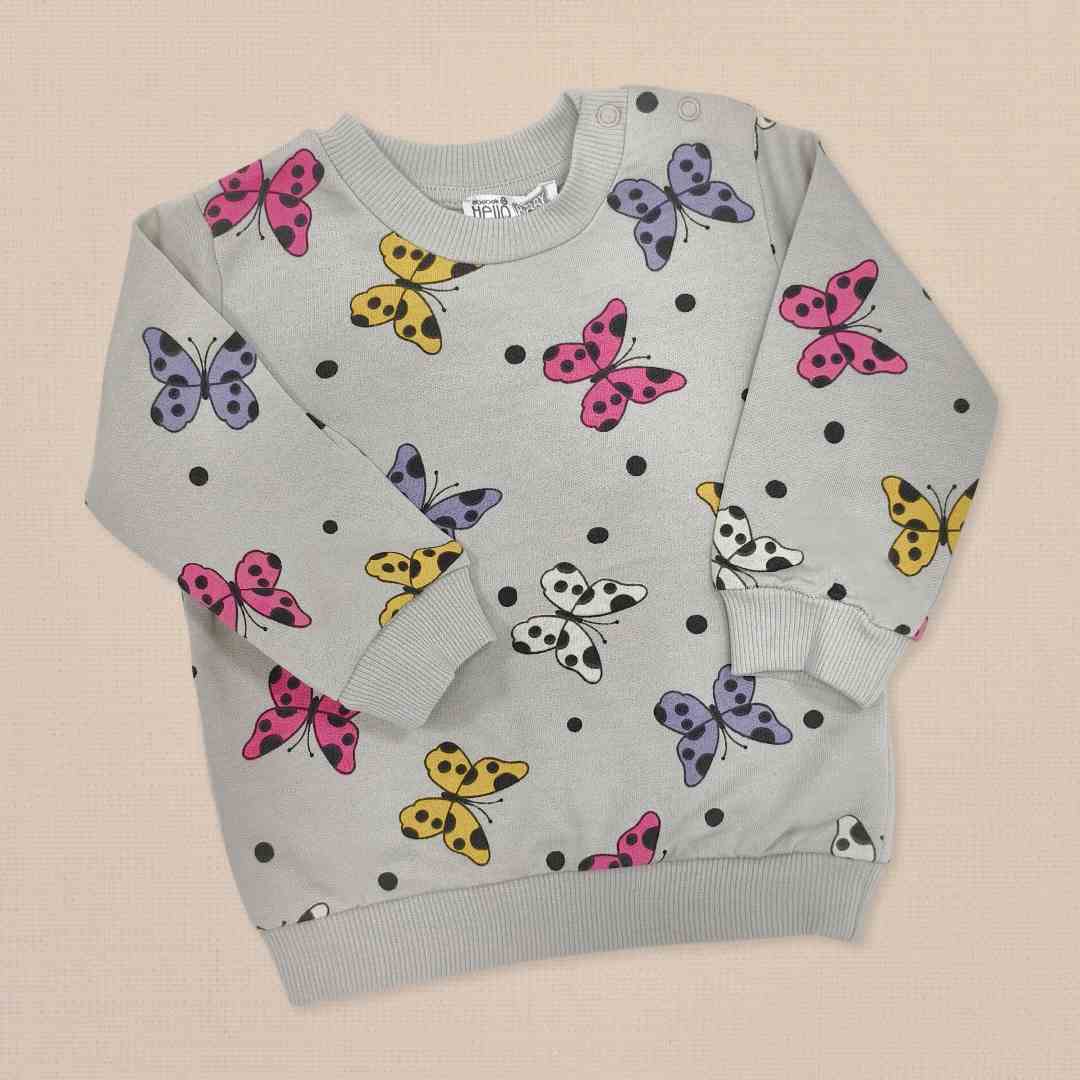 ab2ef8c6c5c09315b836aeeb06fee033_011325131542.jpeg Свитшот Hello Baby Бабочки Бежевый 1