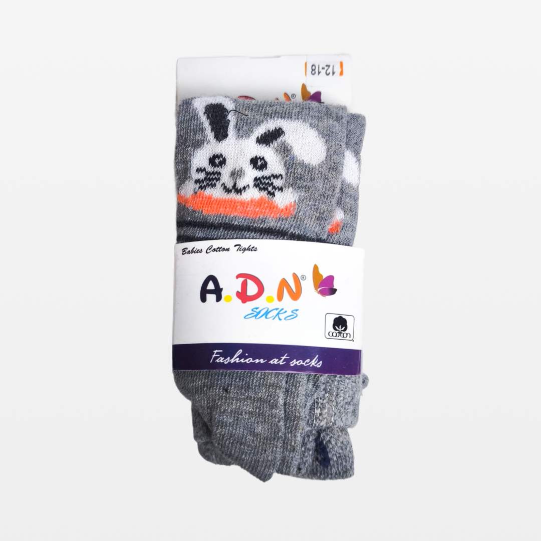 c73cc2728bb13af306fc99b3142b85ab_012825150451.jpeg Колготки A.D.N Socks заяц Серый 1
