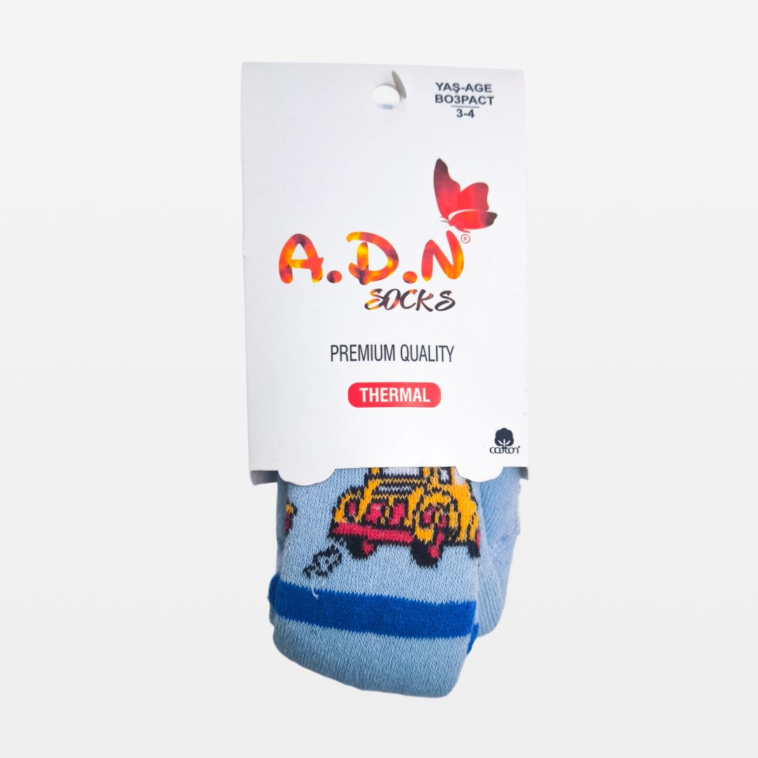 ef2d91164f635e6ce3be8e908e5079ef_012825113655.jpeg Термо колготки A.D.N Socks Машина Голубой 1