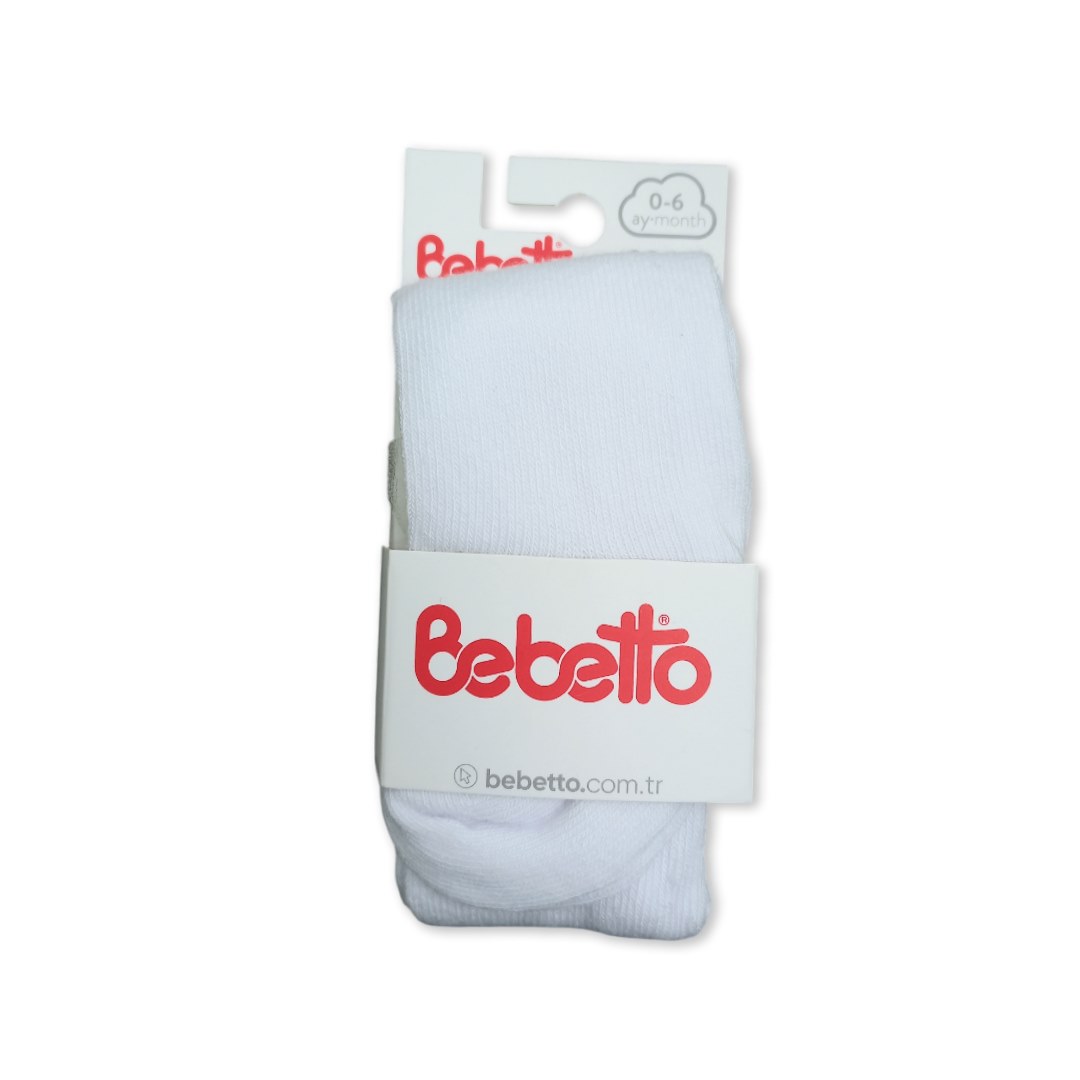 5f2a0936a10b36fc52cb8437a1bef990_041625154521.jpeg Колготки Bebetto Однотонные Белый 1