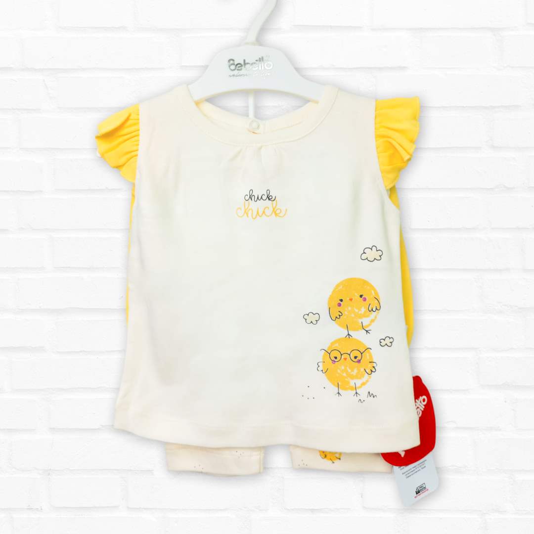 7ad51fa0395e0e22a8baa3f4cba58a78_042125162902.jpeg Комплект 3ка Bebetto Chick chick Цыплята Белый 1