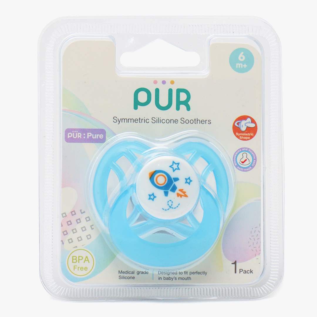 dfa3d72b88cebaf725143c1cc632dc60_051325133015.jpeg Силиконовая пустышка Pur Ventilated 6+ мес 1