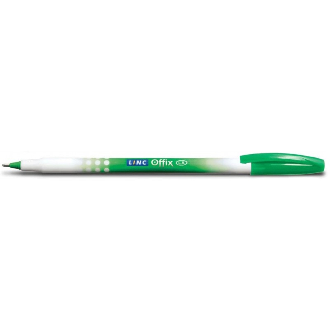 869eb4db361c4b1084994ac86d62f409_070125112713.jpeg Ручка шариковая Offix 1,0мм (зл) Linc 1