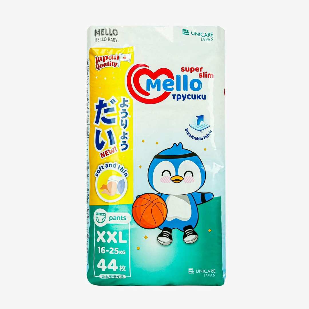 81ebdbf89ba9538acdc735e48276e280_092725111829.jpeg Трусики-подгузники Mello Super slim XXL 44 шт 1