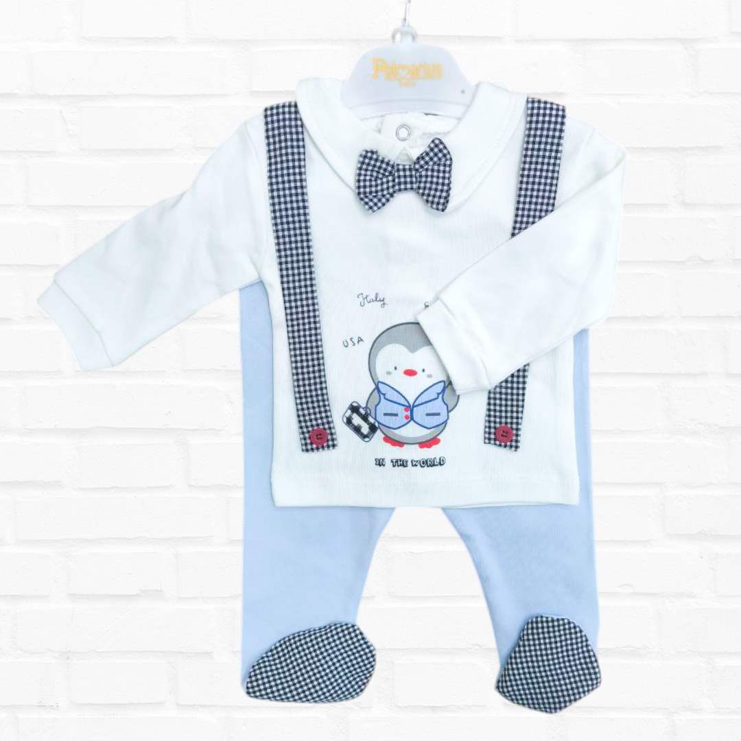 922500fa85b8edd967bd9f8d1495aa48_090925151014.jpeg Комплект 2ка Palmarius baby пингвинчик свитшот + ползунки Голубой 1