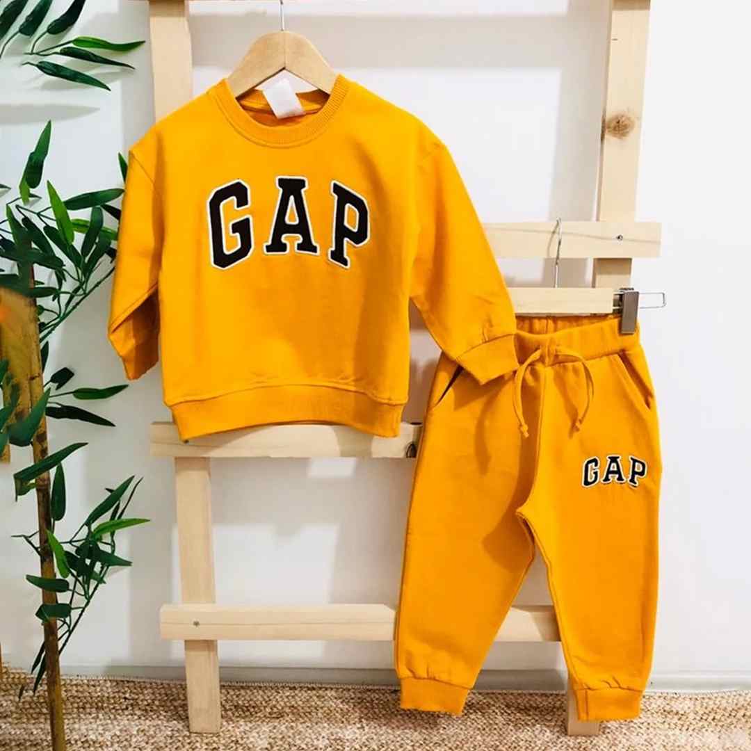 573adc6cac9596696ae34deb9d6094f7_101225120838.jpeg Комплект 2ка GAP Свитшот + штаны Желтый 1