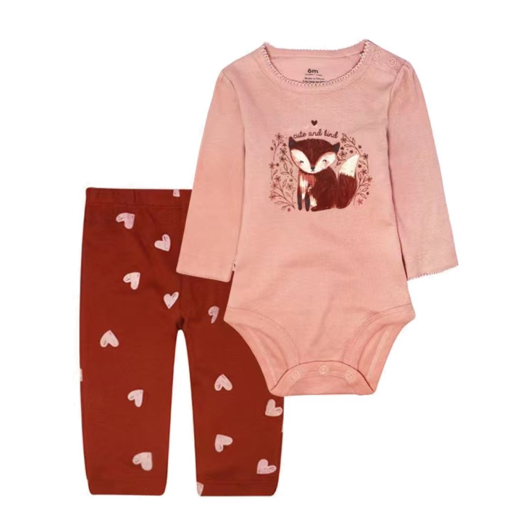 849b8dd00fb55fe6987b84ba5306493f_101225122654.jpeg Комплект 2ка Боди + штаны Cute and kind Розовый 1